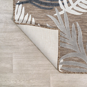 Montego High-low Tropical Palm Indoor/Outdoor Area Rug